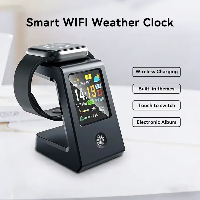Horloge météo intelligente WiFi