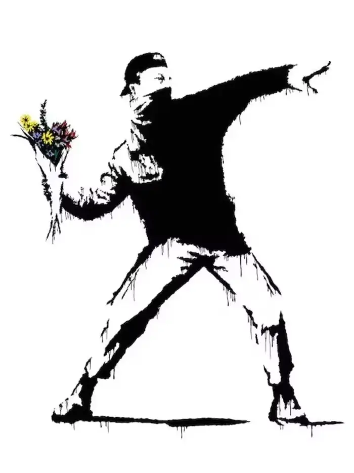 Banksy Street Graffiti Pop Art toile mur Art affiche fantaisie peintures murales impressions photo p