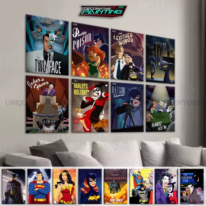 Justice League Superman film décoration de la maison Hd impression peinture photos mur Art sans cadre toile moderne affiche pour salon