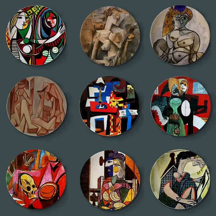 Plaques de peinture Picasso espagnol pour la décoration murale de la maison