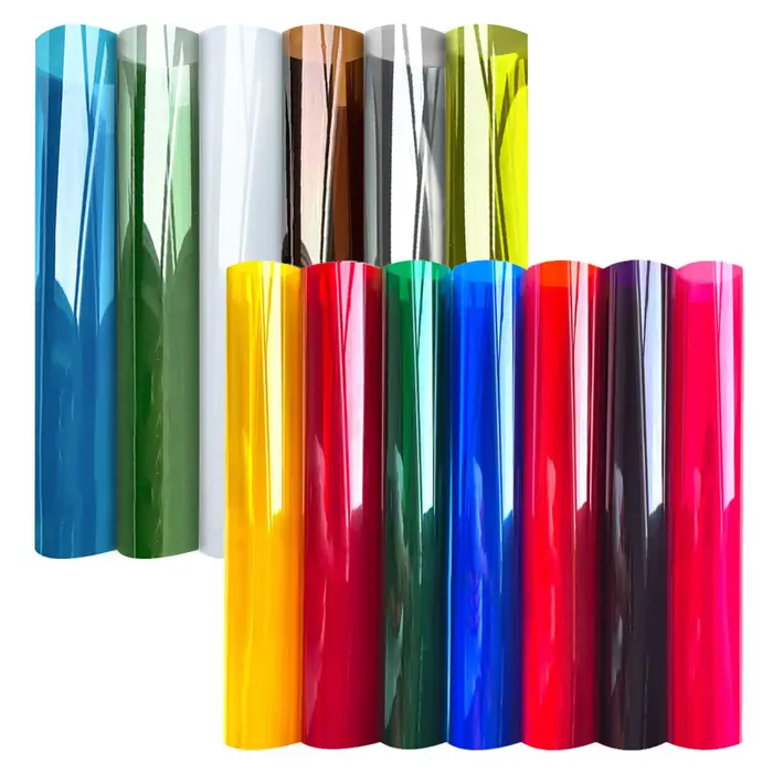 13 pièces 20x30cm Bundle Film de fenêtre vitrail décoratif Uv