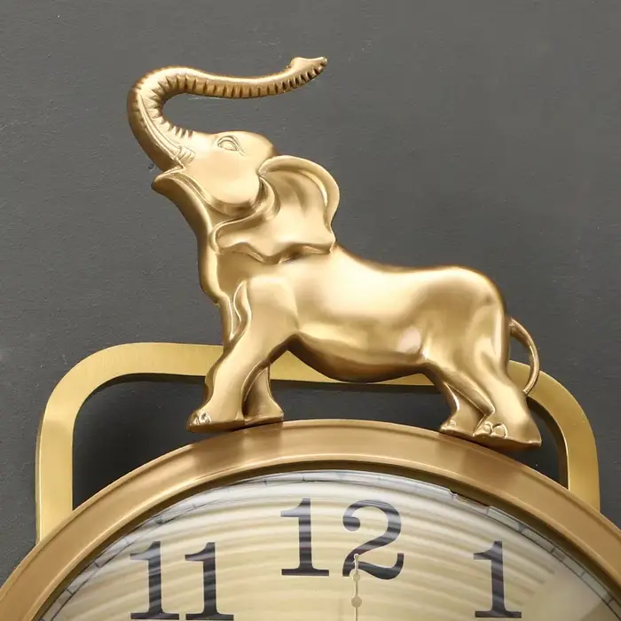 Horloge murale Design industriel moderne suspendu minimaliste intérieur