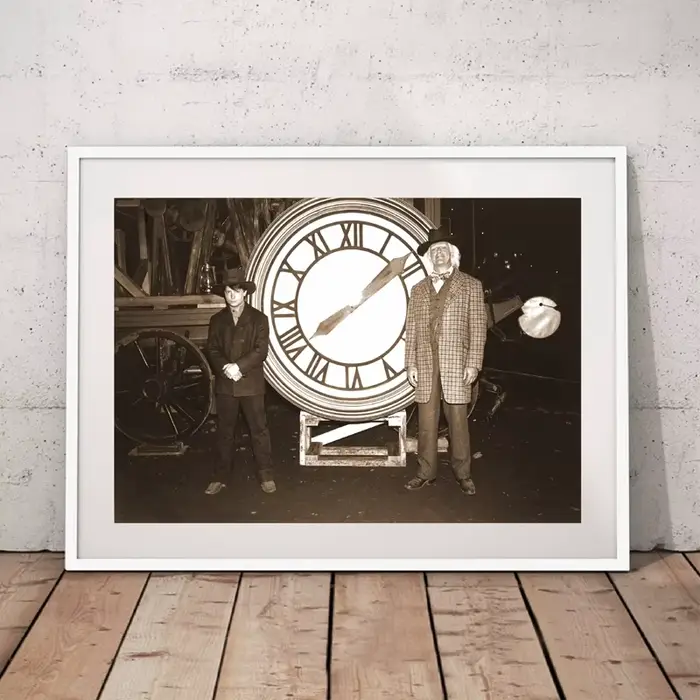 Tableau sur toile « Retour vers le futur »