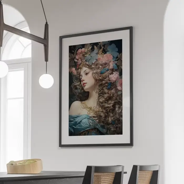 Affiche vintage classique de la mythologie grecque