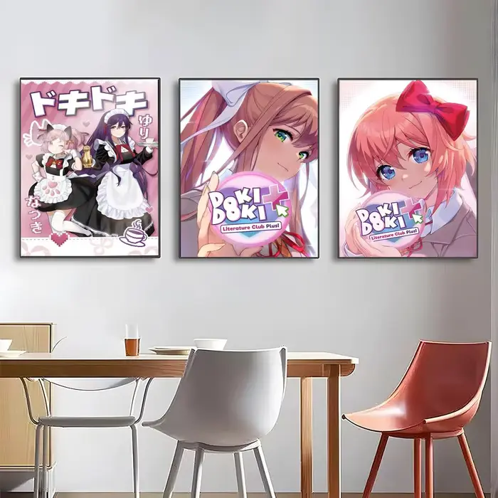 Affiche Manga Doki Literature Club