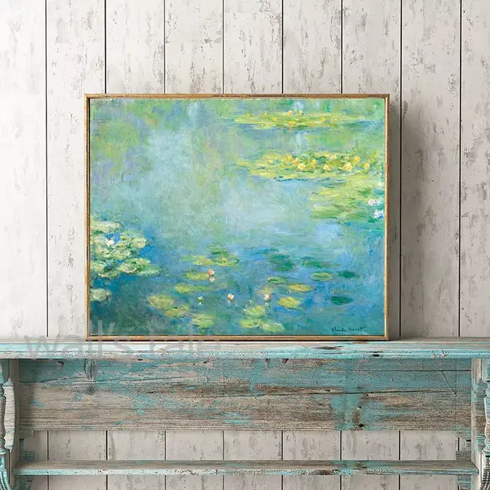 Monet – peinture à l'huile impressionniste sur toile