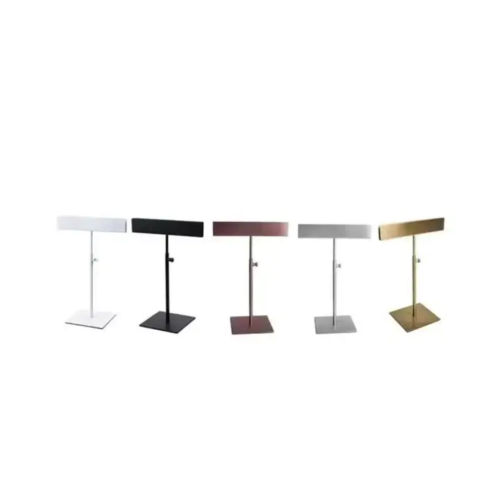 Support d'affiche de Table en métal noir