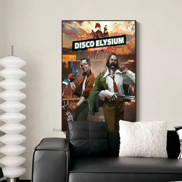 Affiche de jeu vidéo Disco Elysium