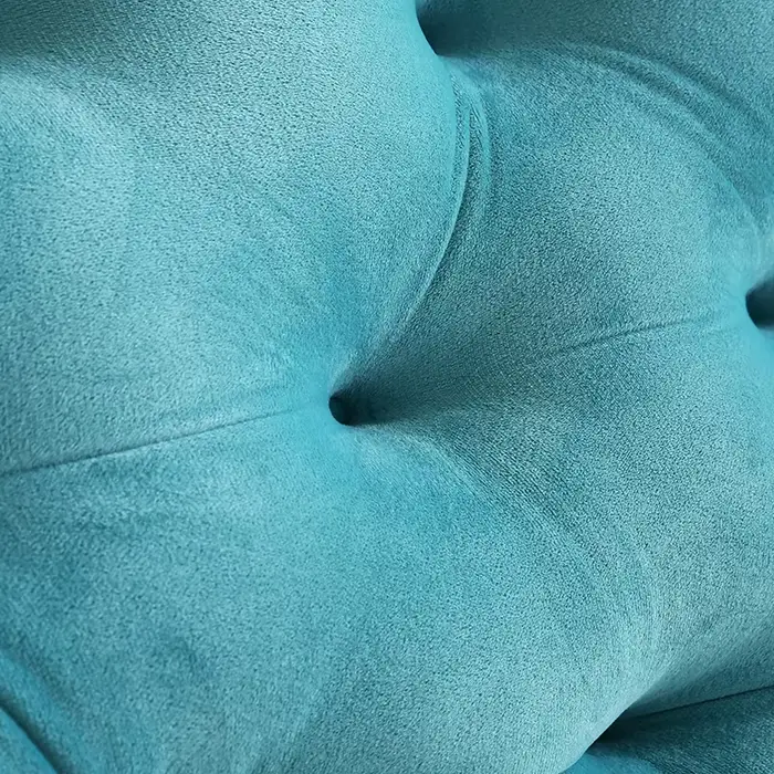 Tête de lit rembourrée en velours avec oreilles d'ours pour enfants