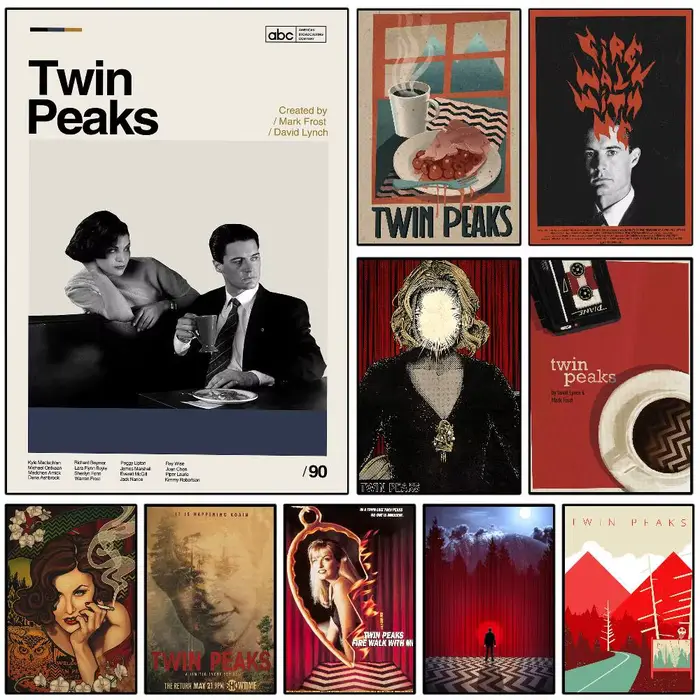 Affiche de film t-twin Peaks f-fire Walk With Me