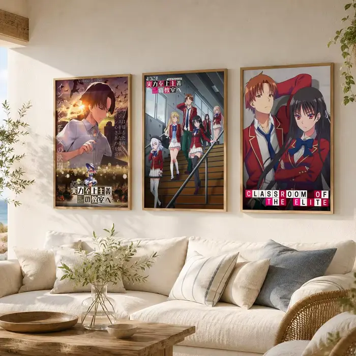 Affiche d'anime scolaire C-Classroom of the Elite