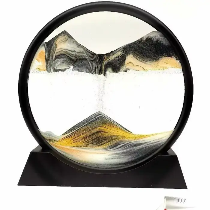 Tableau d'art de sable en mouvement 3D
