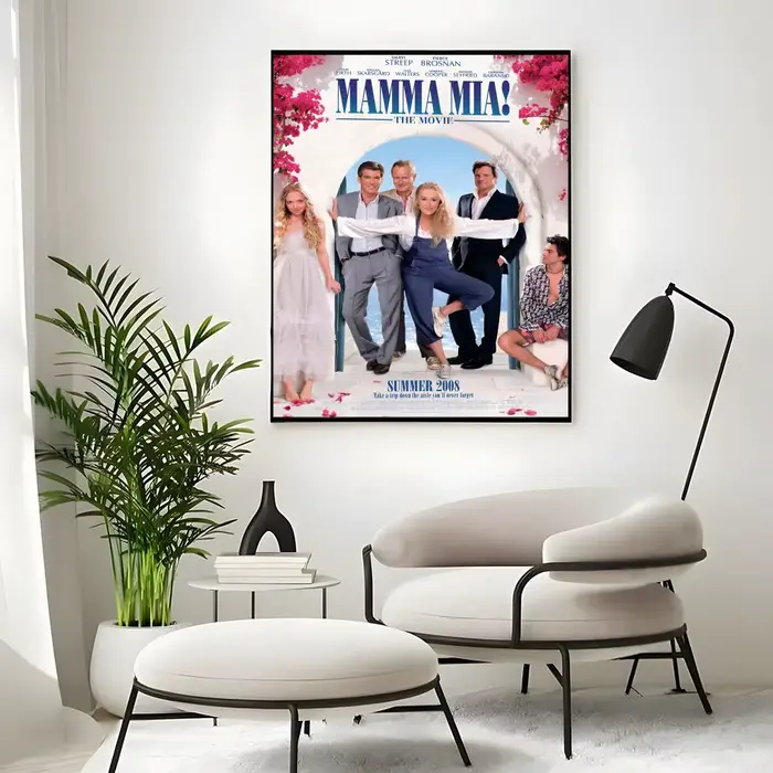 Film Mamma Mia! Affiche autocollante en papier imperméable
