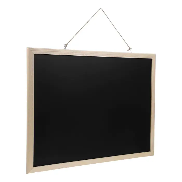 Tableau à bordure en bois pour tenture murale