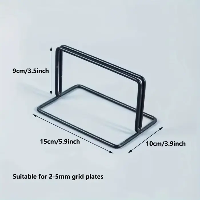 Supports d'art et de photos en grille, supports d'affichage modernes en métal pour panneaux de grill