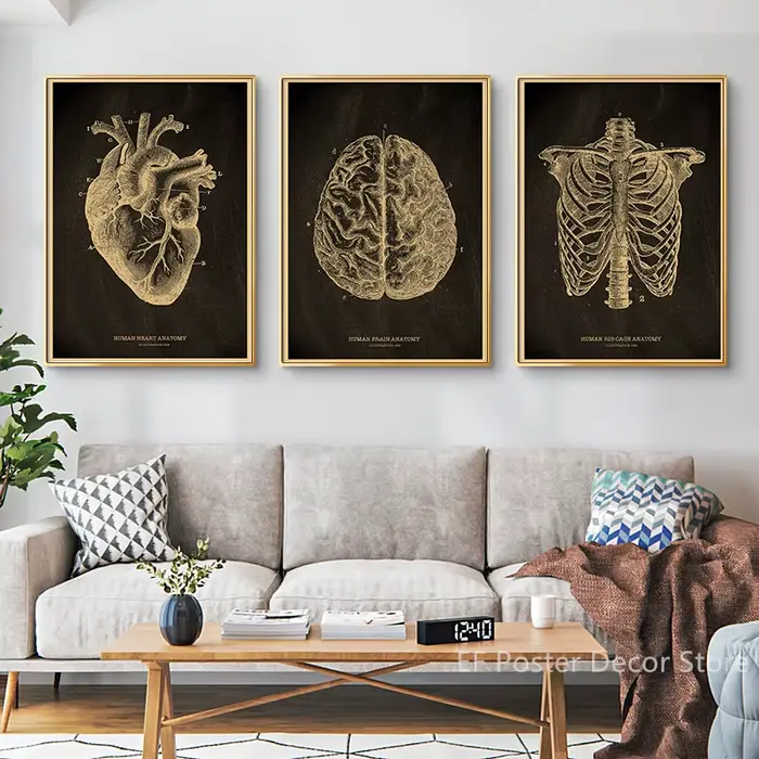 Affiche médicale Vintage