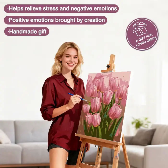 Huacan – peinture à l'huile par numéros sur toile