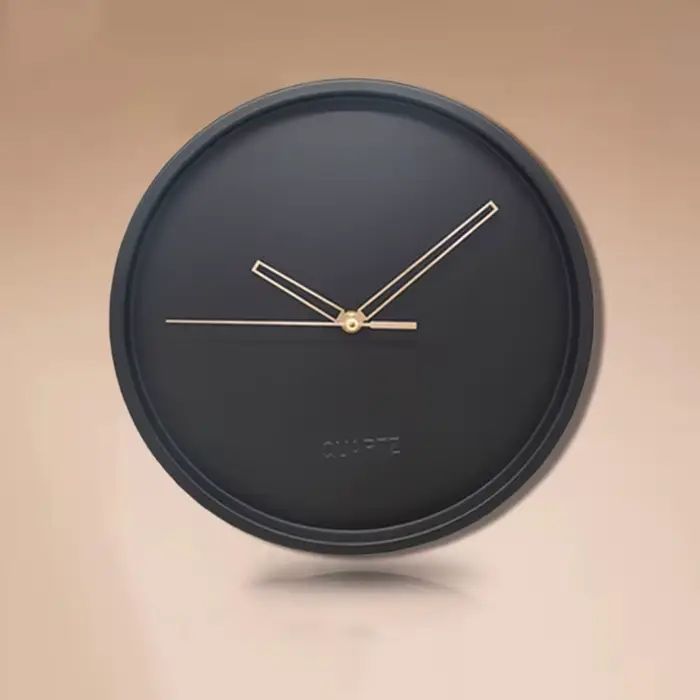 Horloge Murale 3D en Métal au Design Moderne Silays euse