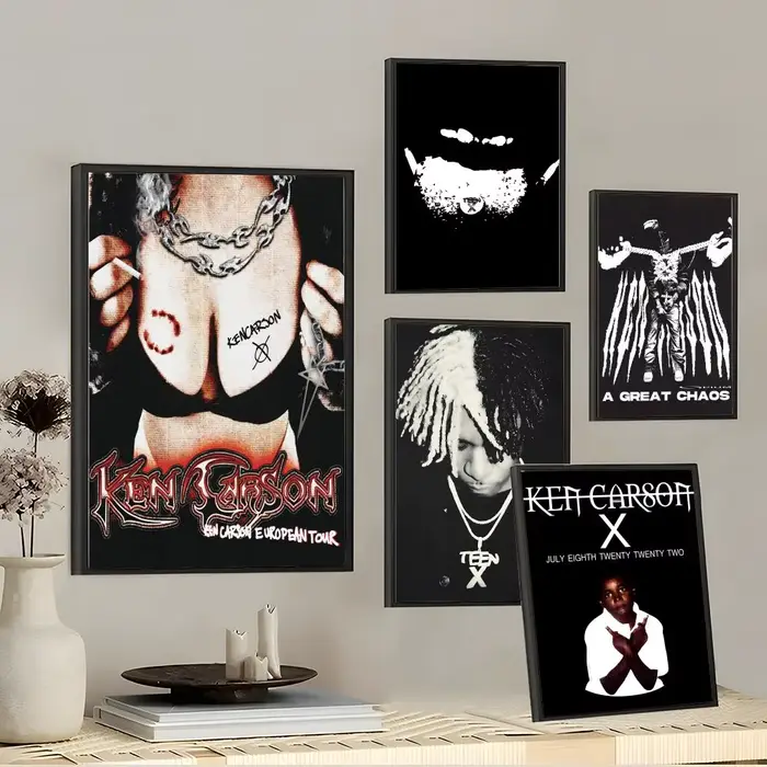 Affiche décorative du rappeur K-Ken Carson