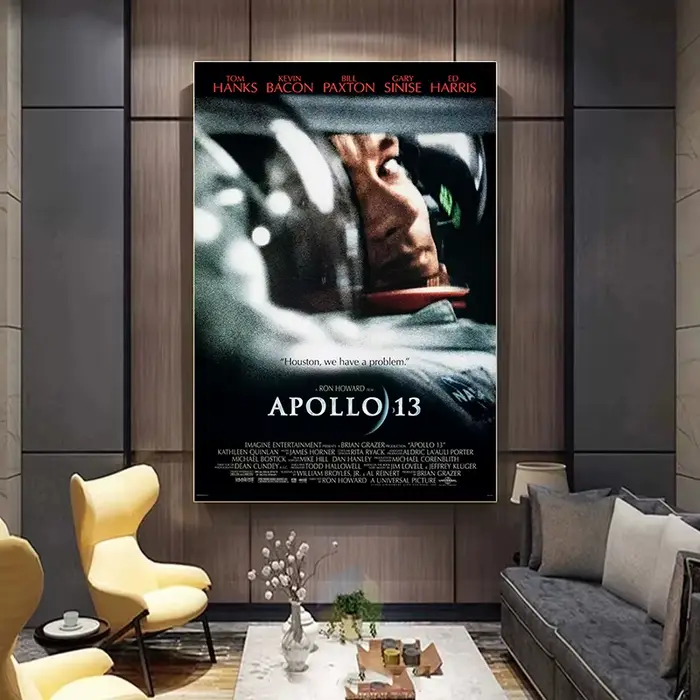 Affiche promotionnelle de film rétro des années 90