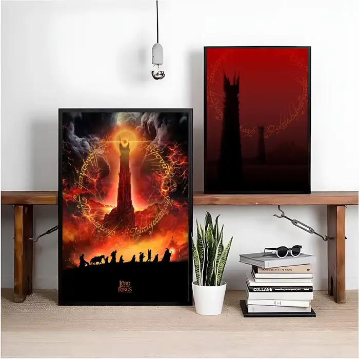 Film le l-leigneur de l'anneau peinture calligraphie toile HD mur Art décor intérieur affiche pour la décoration de la pièce de la maison