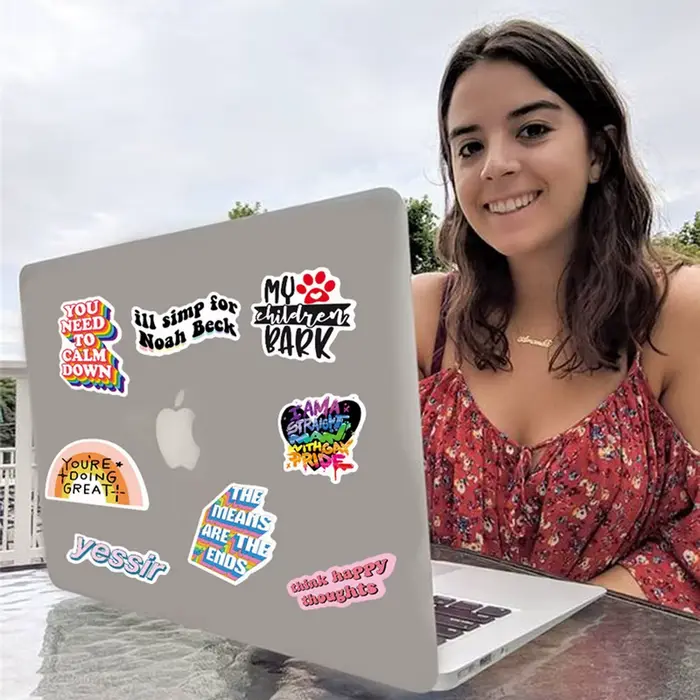 Autocollants de citation inspirante