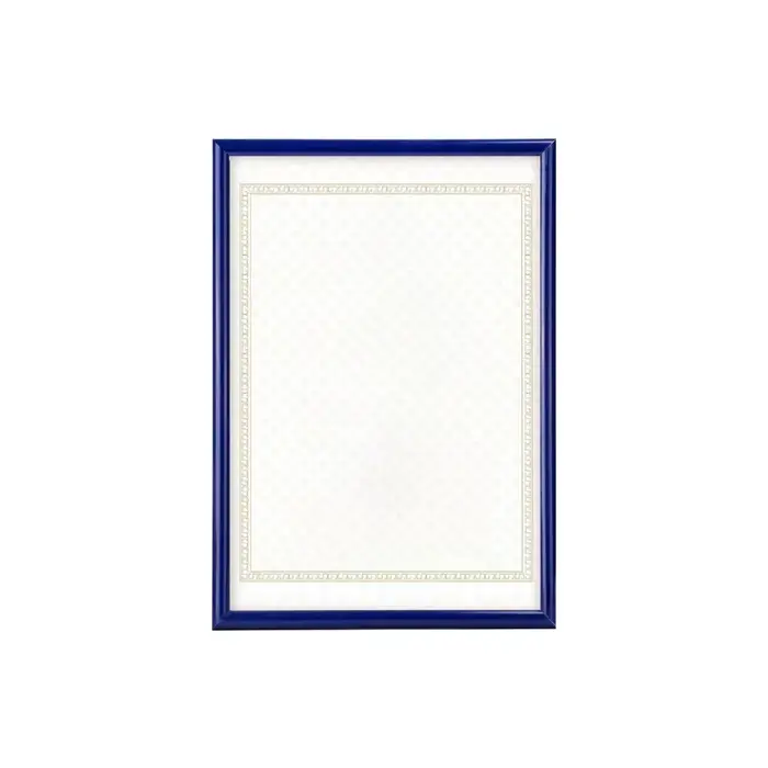 Cadre décoratif A4 en PVC pour certificat, cadre photo mural DIY, boîte pour licence commerciale et 