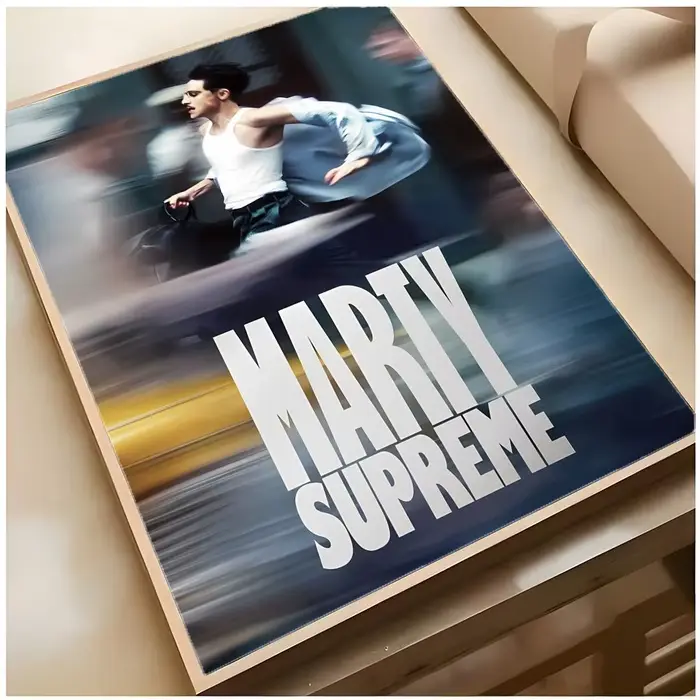Affiche de style film Cool Urban M-Marty Supreme, décoration artistique et décoration intérieure de 