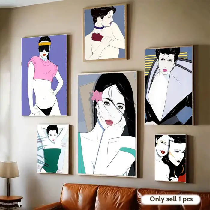 Affiche d'artiste américain P-Patrick Nagel