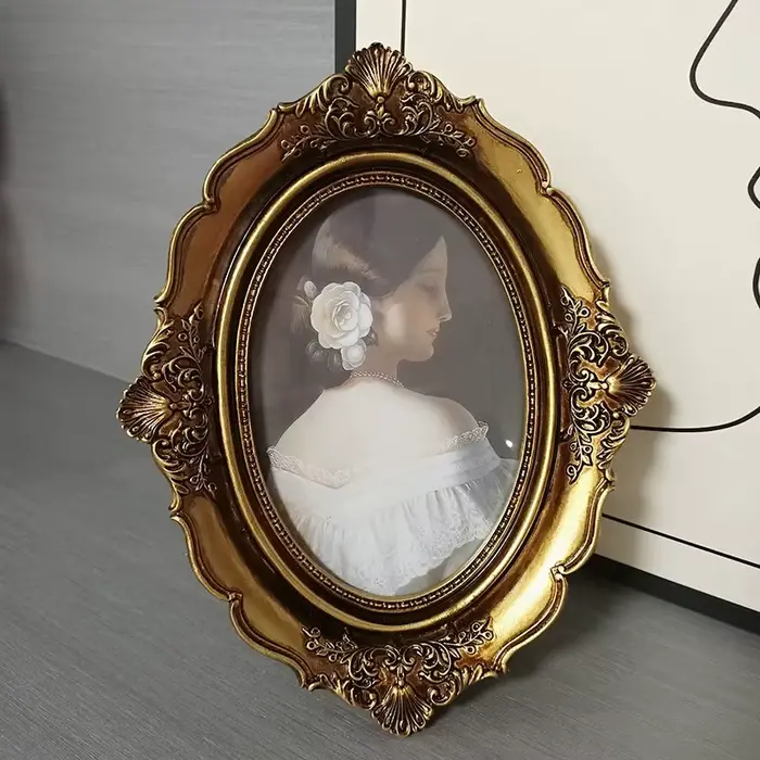 Cadre photo vintage, décoration murale