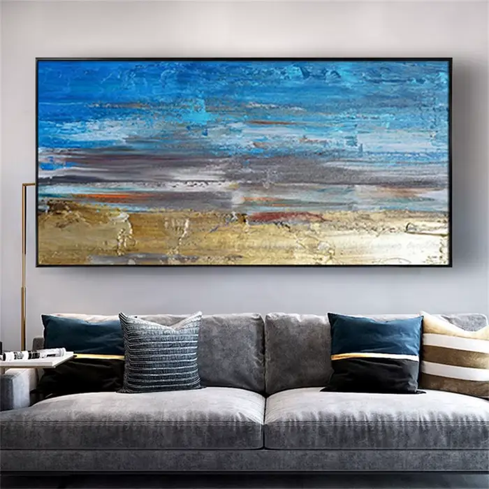 Peinture sur toile sans cadre