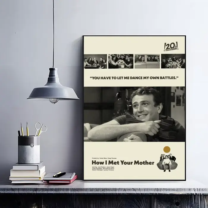 Affiche « Comment j'ai connu votre mère » en HD, autocollante, imperméable, idéale pour la maison, l