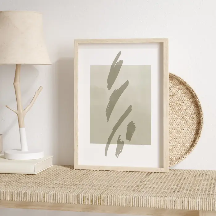 Impressions d'art populaire abstrait minimaliste