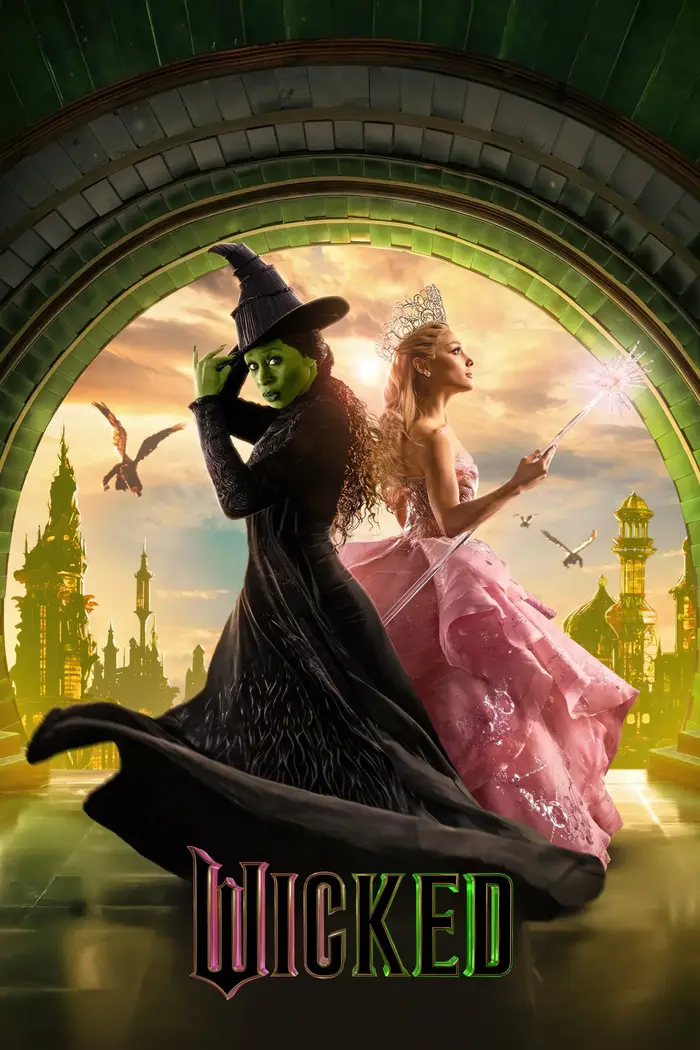Affiche de Film méchant, Film moderne, magicien d'oz, peinture sur toile musicale Broadway, Art Mura