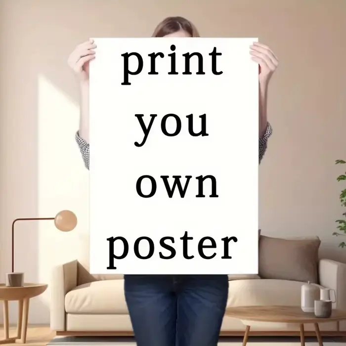 Impression personnalisée de votre propre affiche