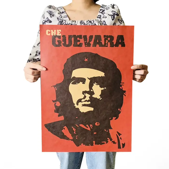 Che Guevara – affiche murale rétro Vintage en papier Kraft