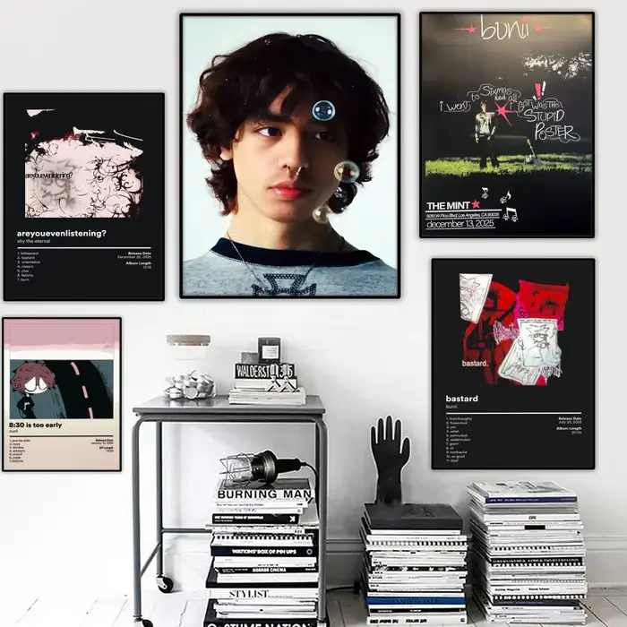 B-Bunii Cloud Music – Affiche sur toile pour peinture et calligraphie