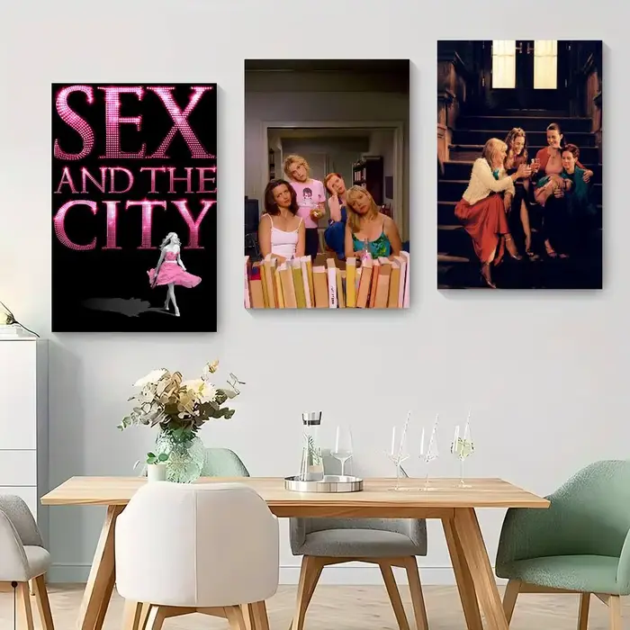 Affiches vintage classiques de la série télévisée Sex And The City