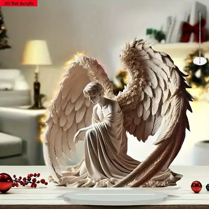 Ailes d'ange et de diable 2D 8 pouces