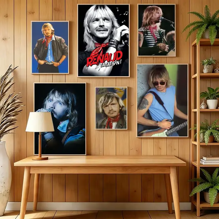 Affiche du chanteur français R-Renaud