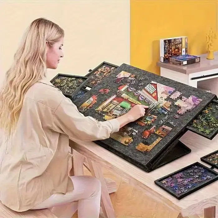 1 ensemble de planches de Puzzle décoratives 6 en 1