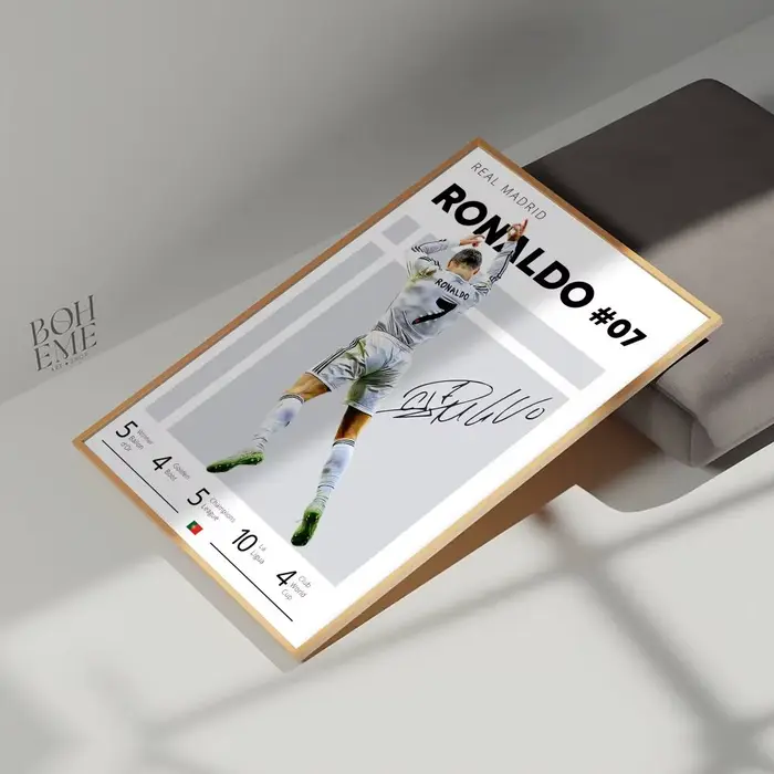 Peinture C-cristiano Ronaldo