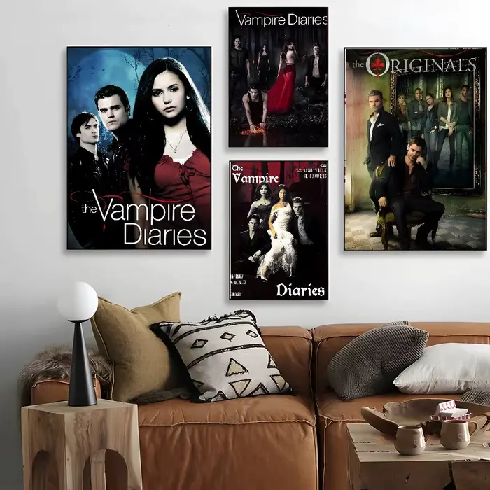 Affiche de film classique The Vampire Diaries