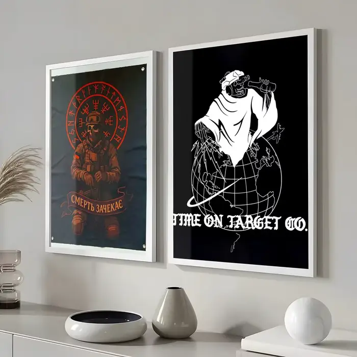 Logo de soldat cool pour les passionnés de militaire