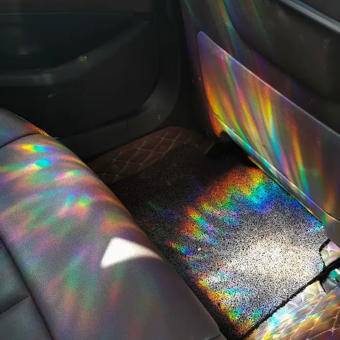 Autocollants de verre électrostatiques en PVC