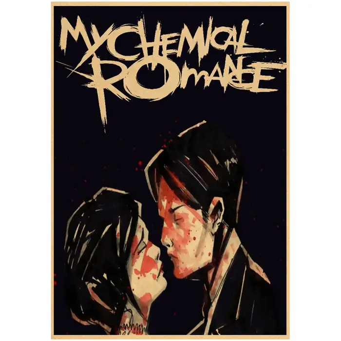 Affiches de Romance avec produits chimiques
