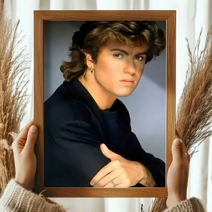 Peinture calligraphique Singer G-George Michael, toile imperméable, sans plis, à suspendre au mur, p