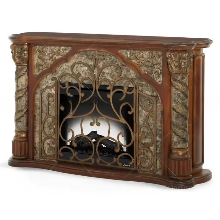 Meubles de salon, cadre sculpté en bois massif fait à la main, décoration antique
