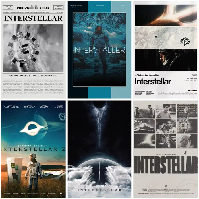 Affiche de film Interstellar