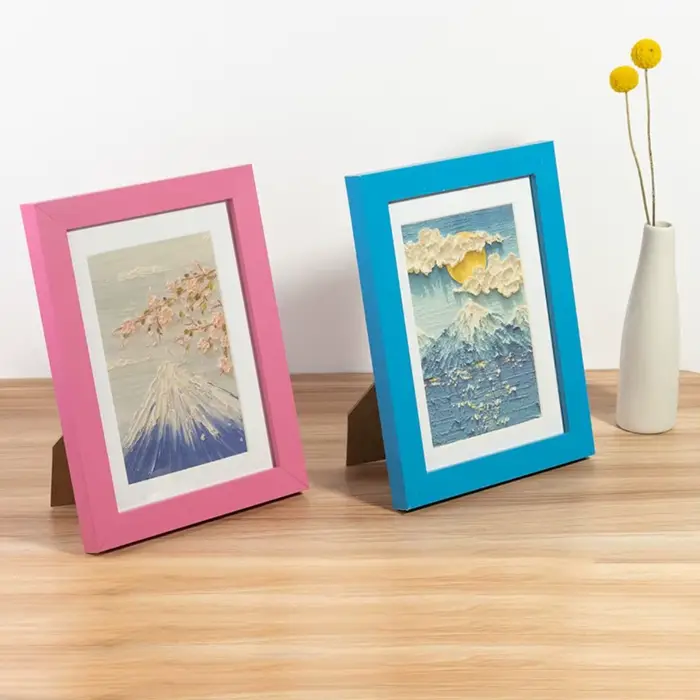 INS – cadre Photo coloré, dessins, cadre Photo artisanal, supports d'affichage multi-tailles pour bricolage, maison